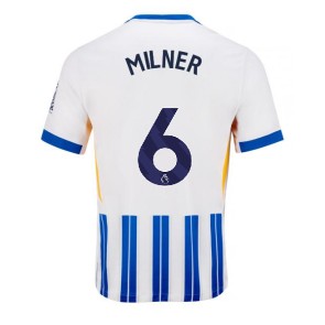 Brighton James Milner #6 Replika Hjemmebanetrøje 2024-25 Kortærmet